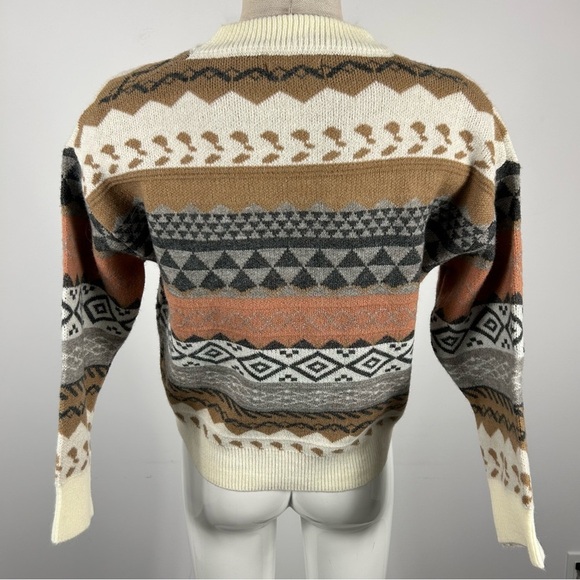 ADORA Multicolor Patterned Sweater S - Picture 4 of 11